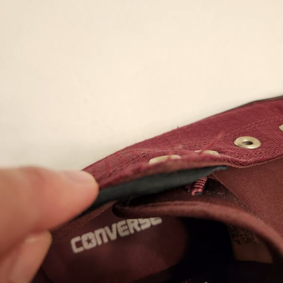 CONVERSE CHUCK TAYLOR ALL STAR Mid Top Sneakers Syde Street Dark Sangria M-6/W-8 - Picture 5 of 12